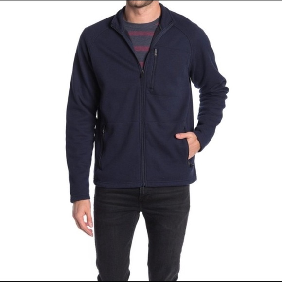 Tailor Vintage navy fleece medium sweater